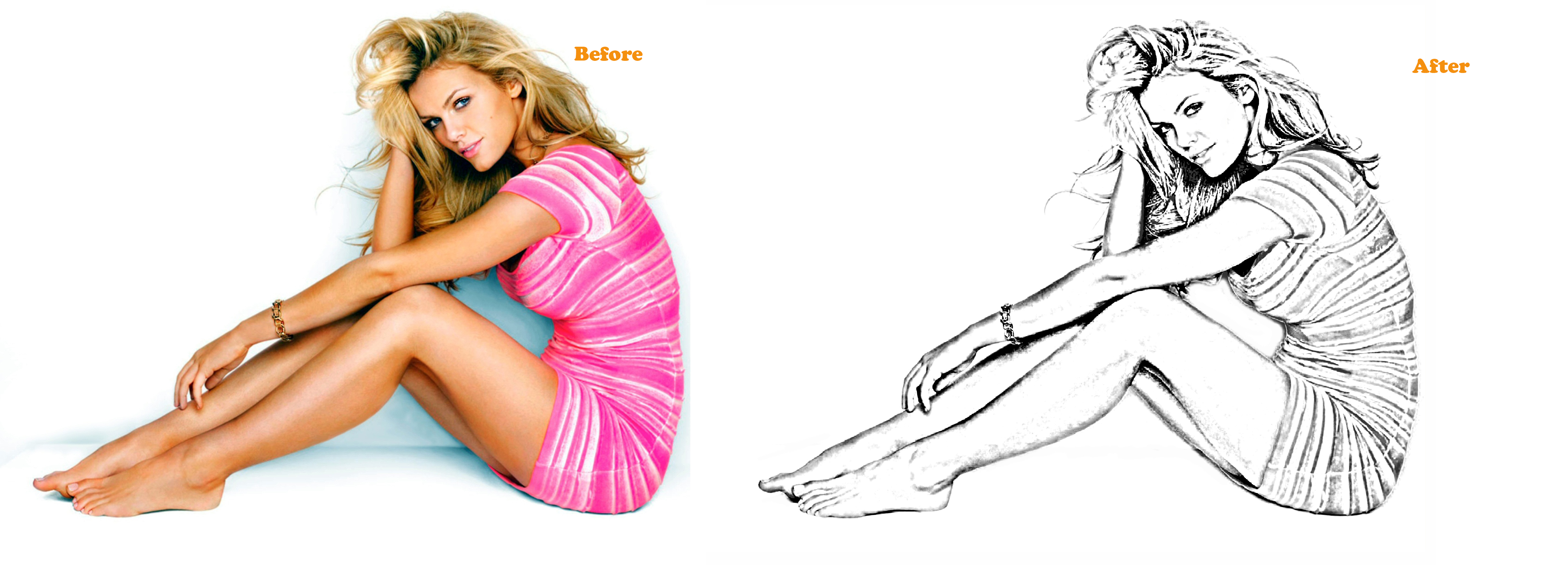 Pencil art sketch